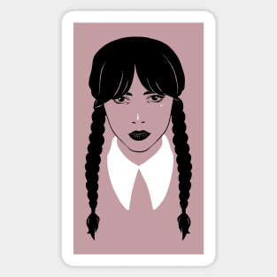 girl from serial Sticker